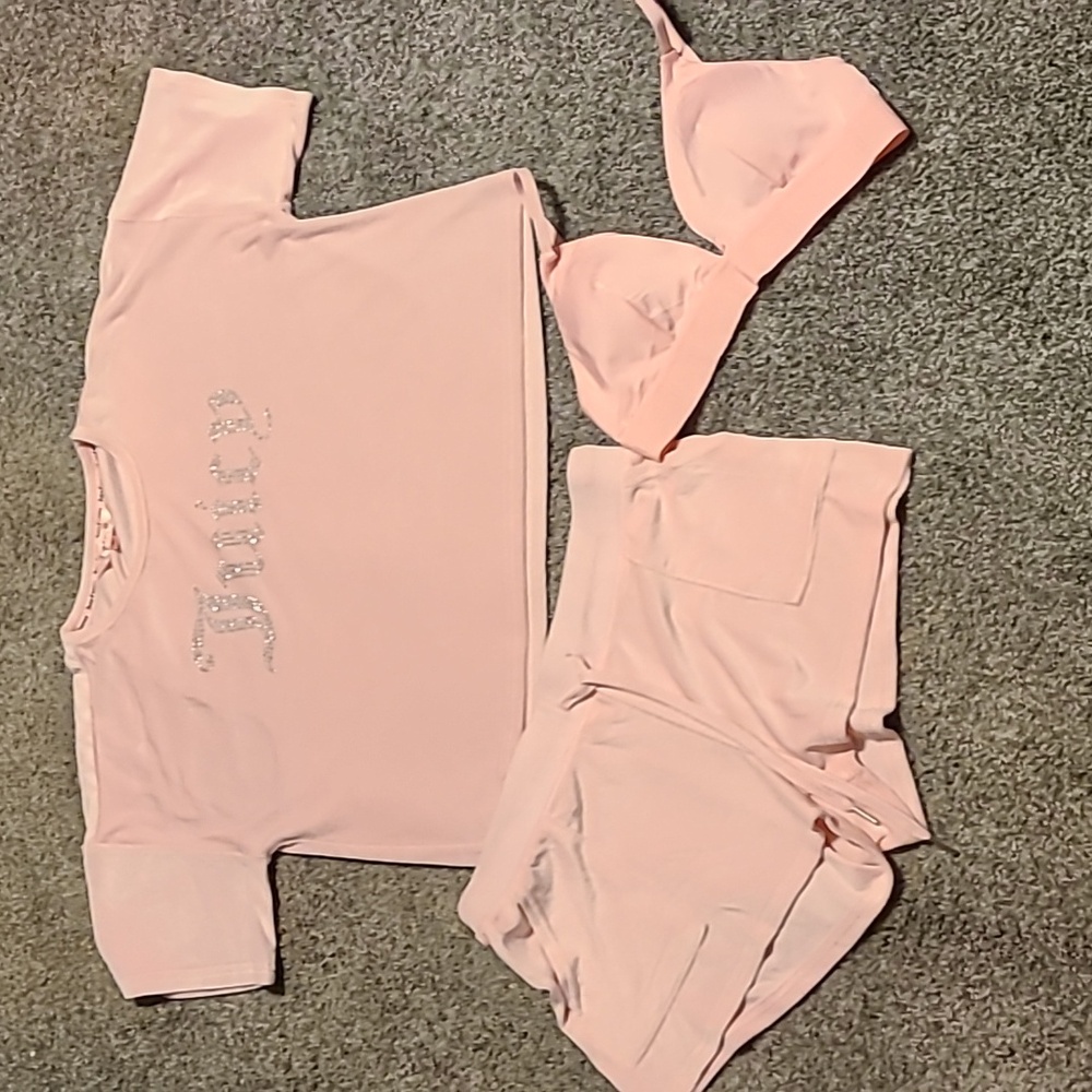 Pink Juicy Couture Sleep Set